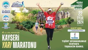 Koramaz Vadisi temalı Kayseri yarı maratonunda geri sayım başladı