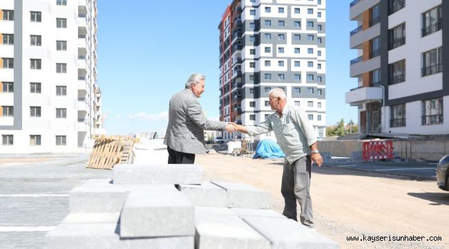 Melikgazi'de kentsel dönüşüm çalışmaları hızla devam ediyor