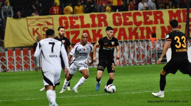 Trendyol Süper Lig: Kayserispor: 0 - Beşiktaş: 0