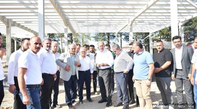 Yahyalı Belediyesi ve Tekstil Fabrikası Şantiyesi'ne ziyaret