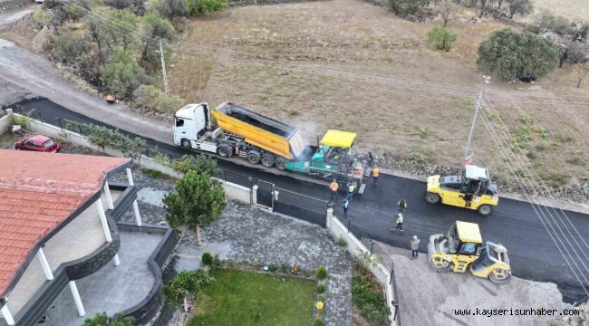 Başkan Özdoğan: "Yol çalışmalarımızı titizlikle sürdürüyoruz"