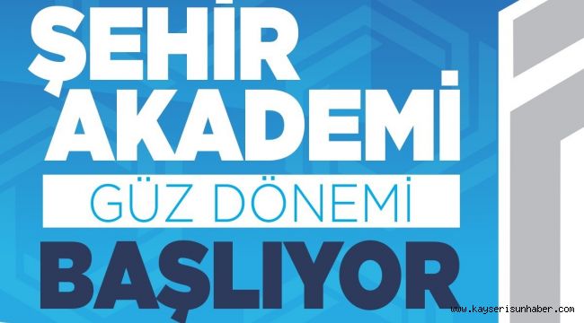 BÜSAM Şehir akademisi 2024 Güz Dönemi kayıtları sürüyor