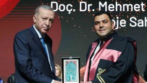 ERÜ'ye Cumhurbaşkanı Recep Tayyip Erdoğan'dan ödül