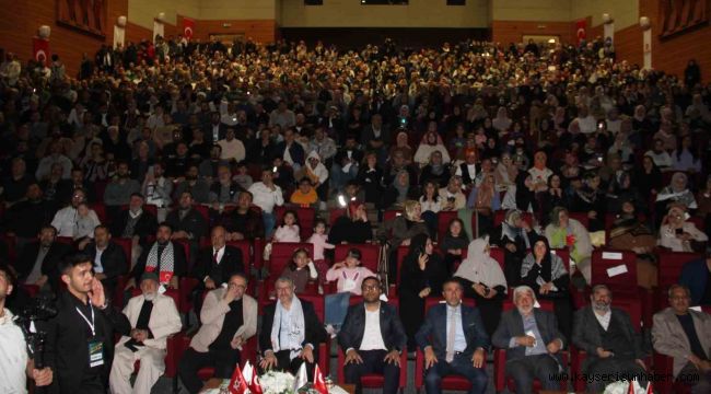 Filistin şehitleri Kayseri'de anıldı