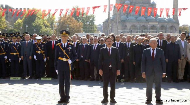 Kayseri'de Cumhuriyet Bayramı kutlamaları başladı