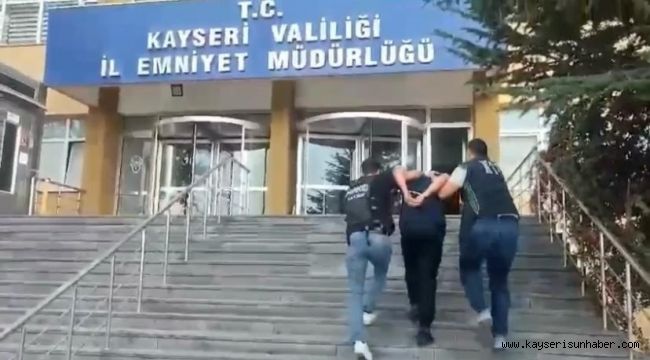 Kayseri'de kesinleşmiş hapis cezasıyla aranan 2 şahıs yakalandı