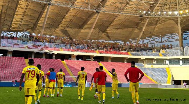 Kayserispor, Hatayspor'a yine yenilmedi