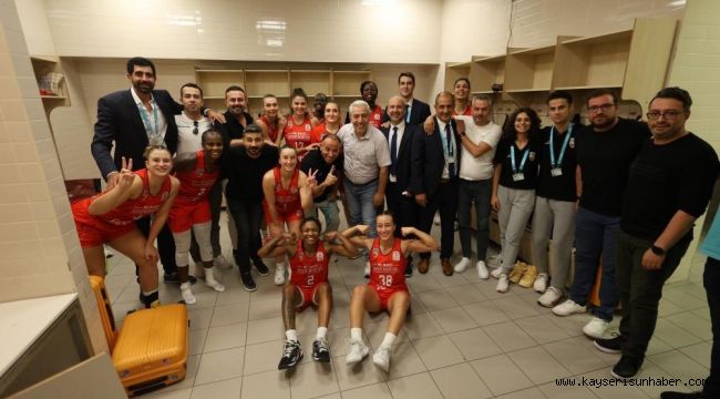 Melikgazi Kayseri Basketbol 9. sırada kaldı