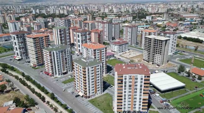 Melikgazi'de 30 konut için ihale düzenlenecek