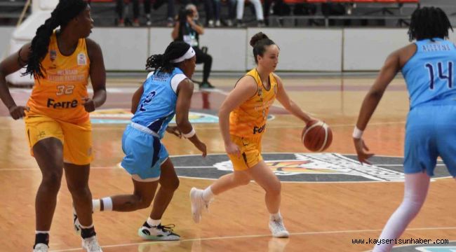 TKBL: Melikgazi Kayseri Basketbol: 85 - İlkem Yapı Tarsusspor: 89