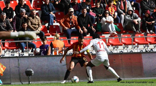 Trendyol Süper Lig: Kayserispor: 2 - Gaziantep FK: 2