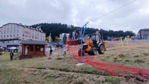 Uludağ Kayak Merkezi'nin pist güvenliğine Erciyes'ten destek