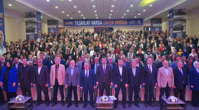 AK Parti Talas 8. Olağan Kongresi gerçekleştirildi