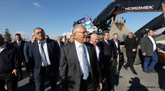 Başkan Büyükkılıç: "Hizmetten hizmete koşuyoruz"