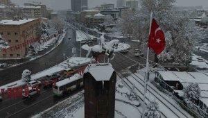 Kayseri beyazla kaplandı