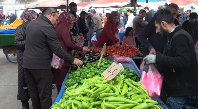 Kayseri'de bugün hangi mahallelerde semt pazarı var?