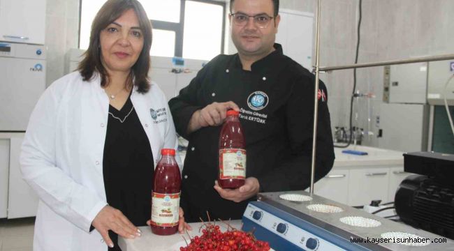 Kayseri Üniversitesi gilaburu şerbeti üretti, patent başvurusu yaptı