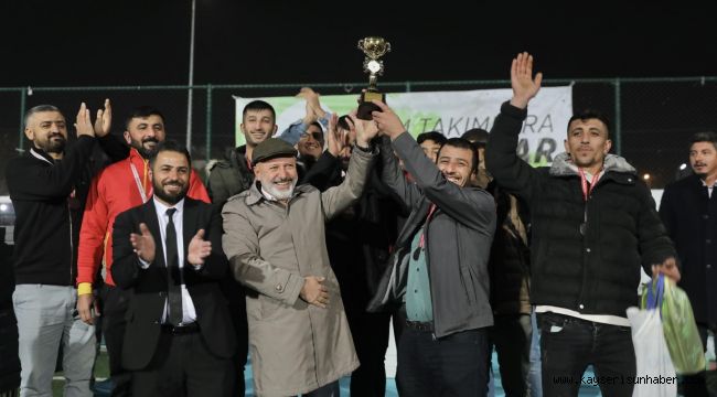 Mahalleler Arası Futbol Turnuvası'nın finalisti Boztepe