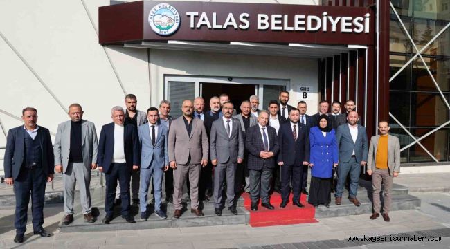 MHP Kocasinan Teşkilatı'ndan Başkan Yalçın'a ziyaret