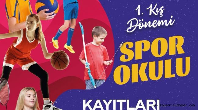 Sporcu dostu Büyükşehirin 1. Kış Dönemi Spor Okulları kayıtları başladı