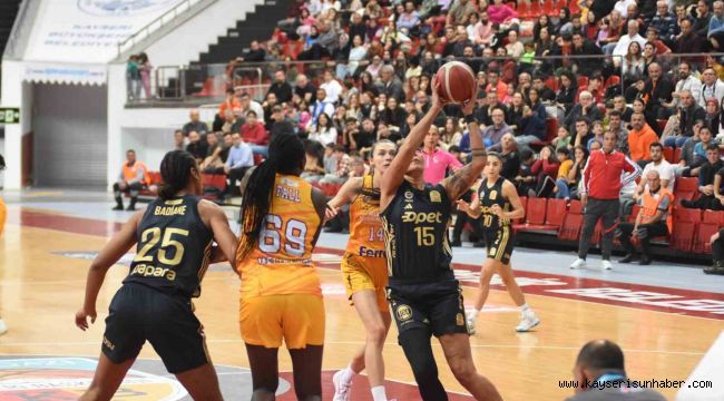 TKBL: Melikgazi Kayseri Basketbol: 57 - Fenerbahçe Opet: 89