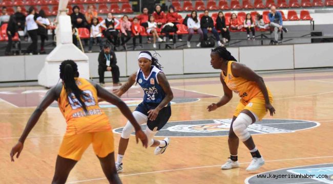 TKBL: Melikgazi Kayseri Basketbol: 76-Emlak Konut: 84