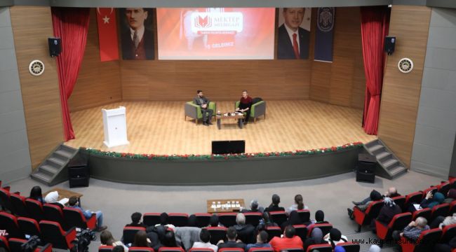 'Mektep Melikgazi'de ilk konferans gerçekleştirildi