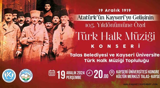 Atatürk'e özel konsere sayılı saatler