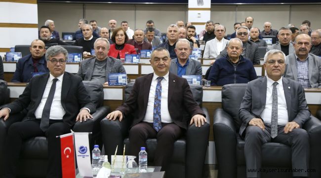 Başkan Büyüksimitci: "Üretim süreçlerimizi daha verimli hale getirmeliyiz"