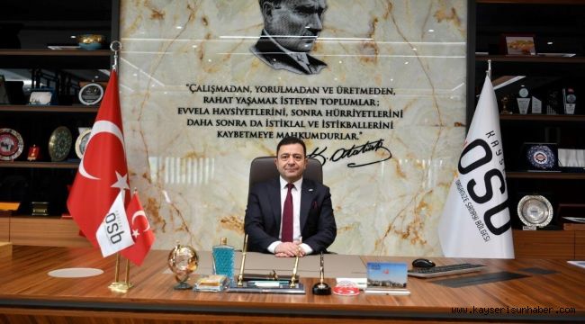 Başkan Yalçın: "Kayseri 11 ayda 3,4 milyar dolarlık ihracat yaptı"