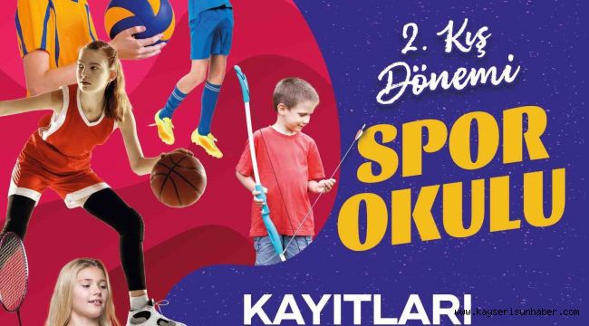 Büyükşehir'in kış dönemi spor okulları kayıtları başladı