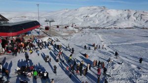 Erciyes hafta sonu 30 bini aşkın misafir ağırladı