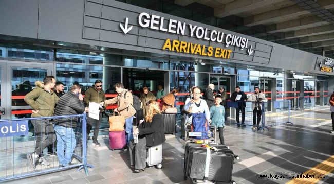 Erciyes Kayak Merkezi'ne 189 Polonyalı turist geldi