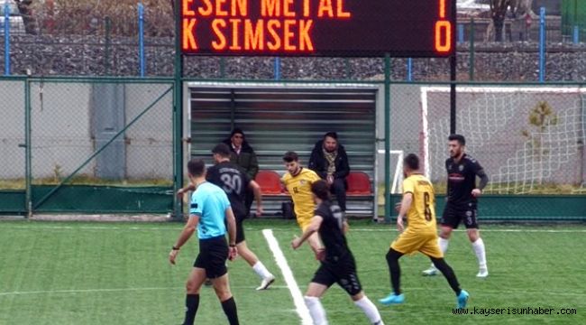 Esen Metalspor: 2 - Kocasinan Şimşekspor: 1