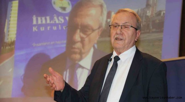 İhlas Vakfı Başkanı Aydın: "Kayseri yurdumuzu önümüzdeki yıl bitirerek açılışını yapmak istiyoruz"