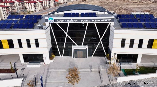 İldem - Yeşilyurt Sosyal Yaşam Merkezi kapılarını açtı