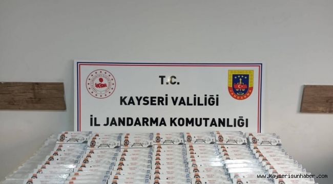 Kayseri'de 121 adet kaçak akıllı saat yakalandı