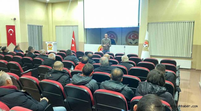 Kayseri'de 'Sporda Psikolojik Sağlamlık' semineri düzenlendi