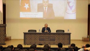 Rektör Prof. Dr. Altun, Kayseri Lisesi öğrencileri ile buluştu