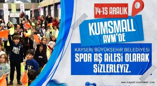 Spor A.Ş.'nin AVM Günleri KUMSmall AVM'de