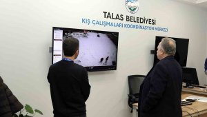 Talas'ta kar yağışı 724 takipte