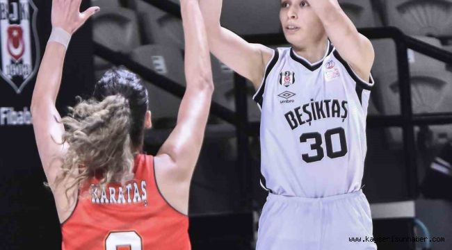 TKBL: Beşiktaş: 72 - Melikgazi Kayseri Basketbol: 68