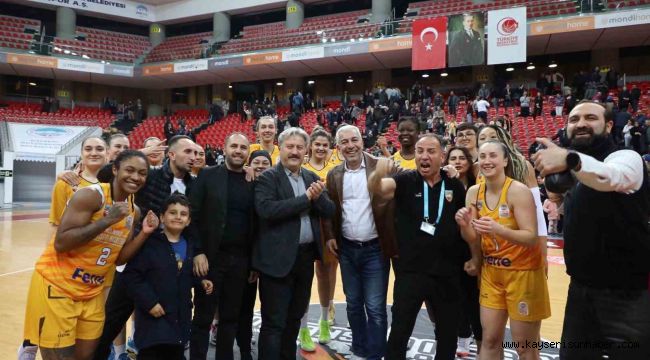 TKBL: Melikgazi Kayseri Basketbol: 67 - Botaş:64