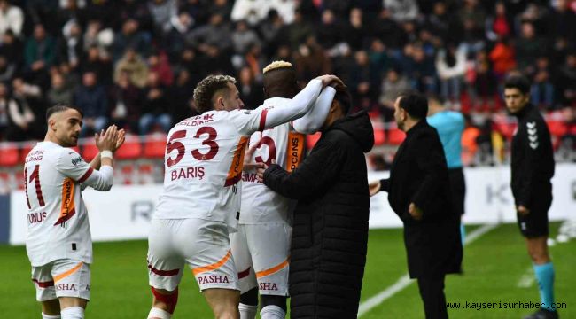 Trendyol Süper Lig: Kayserispor: 1 - Galatasaray: 1