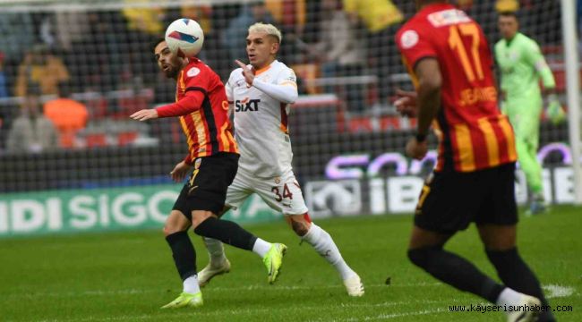 Trendyol Süper Lig: Kayserispor: 1 - Galatasaray: 2