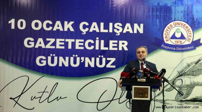 Fatih Altun: "Dünya çapında ilk 500'de üniversite olma yolunda parametrelerimizin yükseliyor"