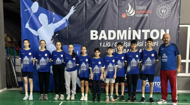 Kayseri Badminton Spor Kulübü 1. Lig'e yükseldi