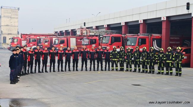 Kayseri OSB İtfaiyesi 2024'te 388 olaya müdahale etti