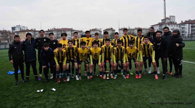 Kayseri U16 Liginde şampiyonlar belli oldu