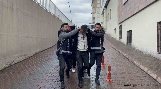 Kayseri'de suç örgütüne yönelik operasyonda gözaltına alınan 17 kişi adliyede